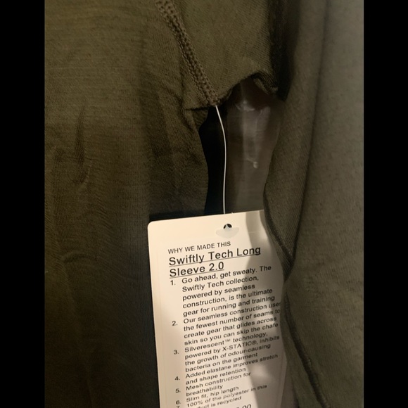 Lululemon Swiftly Tech Longsleeve NWT - Picture 10 of 12